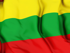 lithuaniawavingflag640